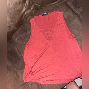 Maroon forever 21 medium tank top